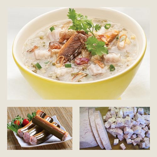 Cháo lươn khoai môn