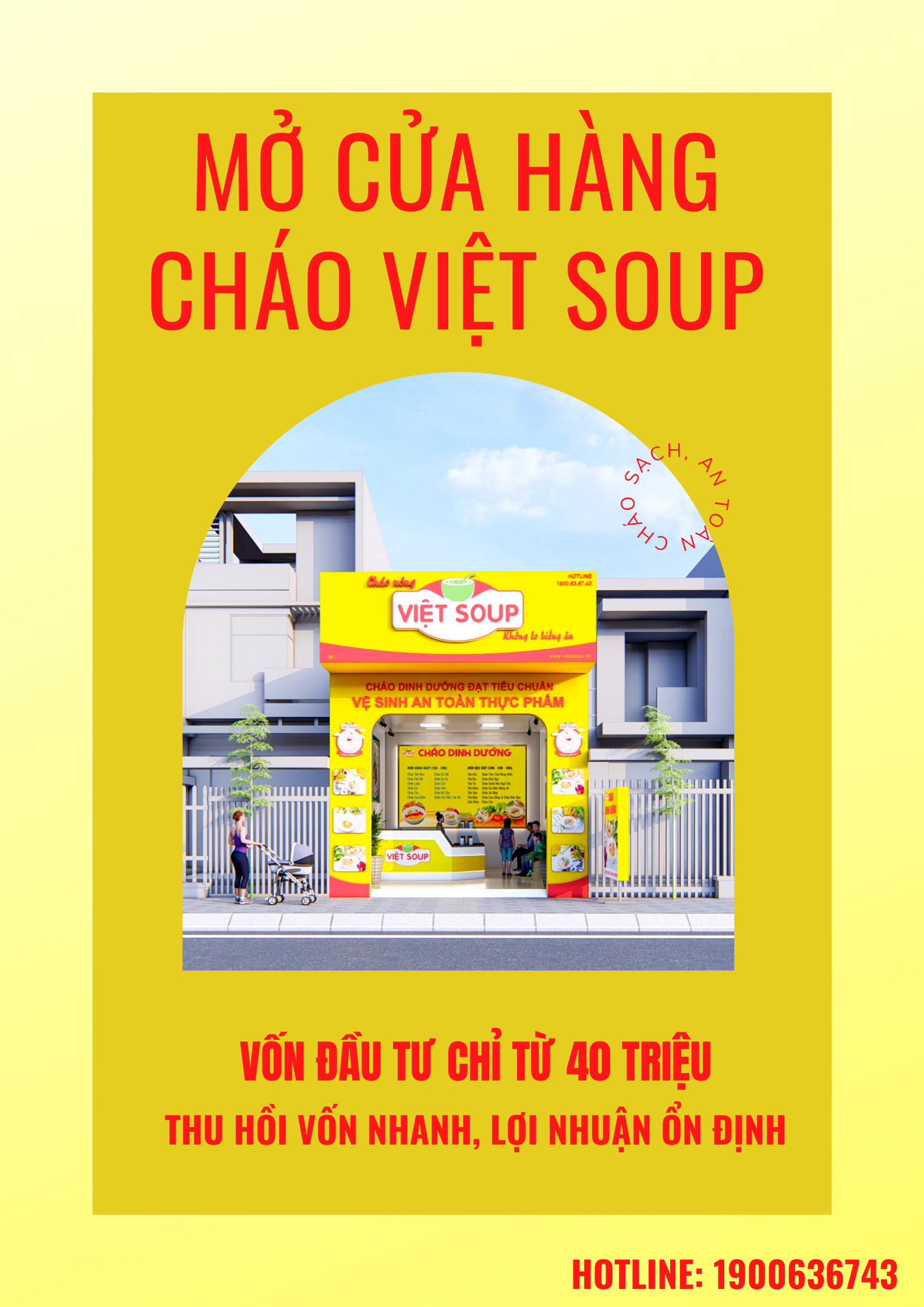 Mô hình kinh doanh cháo dinh dưỡng -  Dễ làm dễ sinh lãi